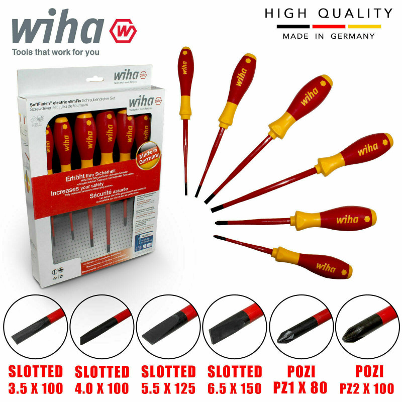 Wiha softfinish screwdriver deals set